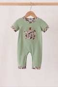 Camo Pumpkin Applique Romper
